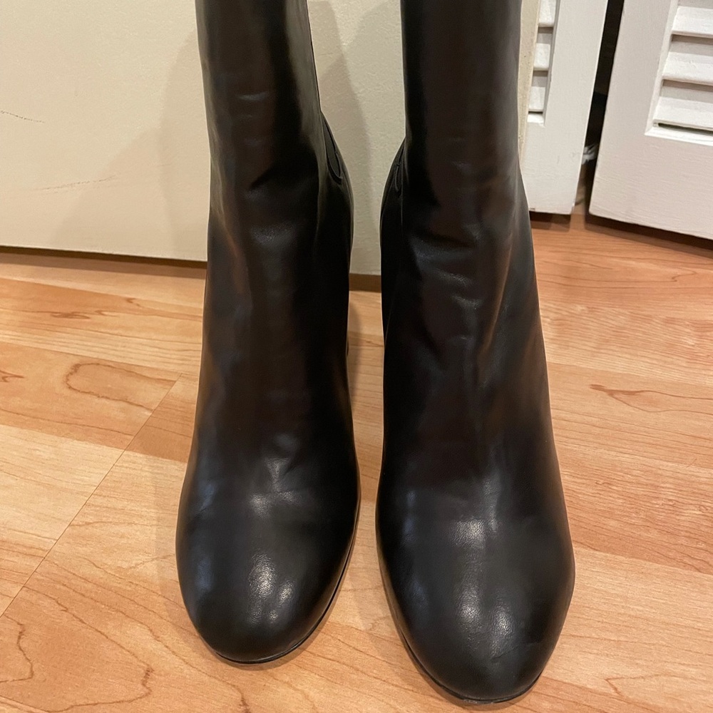 Rag & Bone Black Agnes Ankle Boots Size 39 1/2